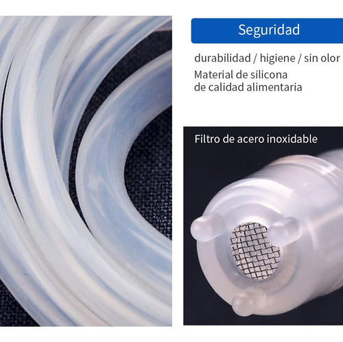Para Dispensador De Agua De Tubería De Agua De Silicona De