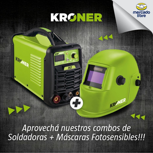 Soldadora Tig Inverter / / Tig-mma 2 En 1 !! 250 Amp Kroner
