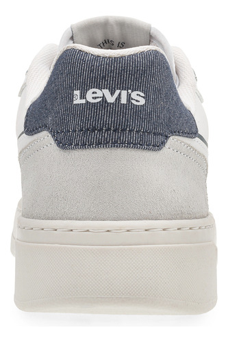 Tenis Levi's Para Caballero Glide 2l C L2224503 S Blanco