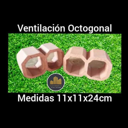 Ladrillo De Ventilacion Octogonal 