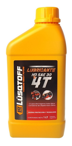 Aceite Lubricante Lusqtoff Motor 4 Tiempos 1 Litro Sae 30