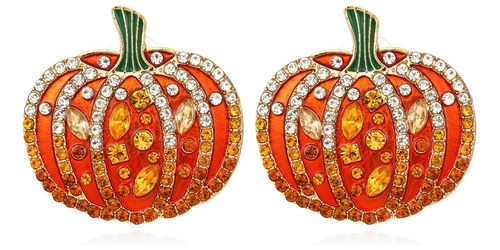 Aretes/pendientes Diseños De Halloween, Con Pedrería Cristal