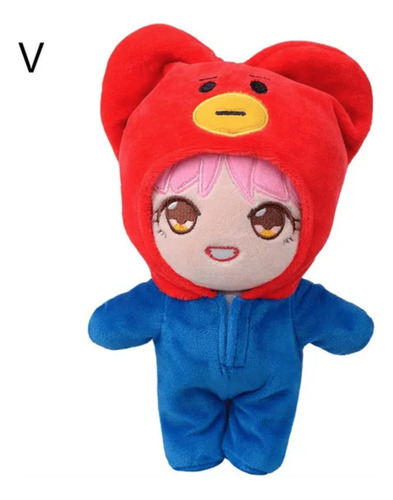 Peluche Muñeco Felpa Tata Bt21 V Taehyun Bts 22cm Army Kpop (Usado)