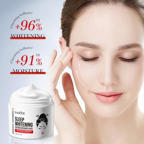 Mascarilla Para Dormir Calmante Blanqueadora Con Tretinoína