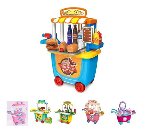 Juguete Carrito Parrilla Barbecue Accesorio Zippy Babymovil 