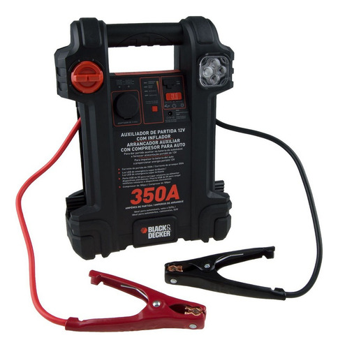 Auxiliar De Partida 12v 350a Com Compressor - Black & Decker