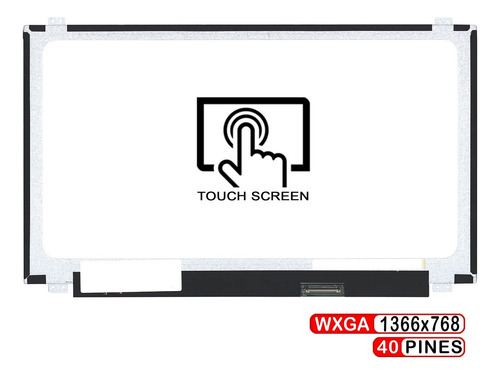 Pantalla Compatible Hp 15-cw1501la Display 15.6 40 Pines