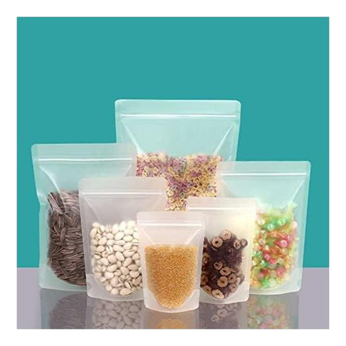 50 Bolsas De Comida Con Cremallera Con Cremallera Con De De