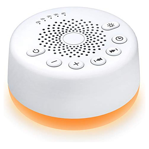 Sound White Noise Machine 25 Sonidos Relajantes Y Luces...