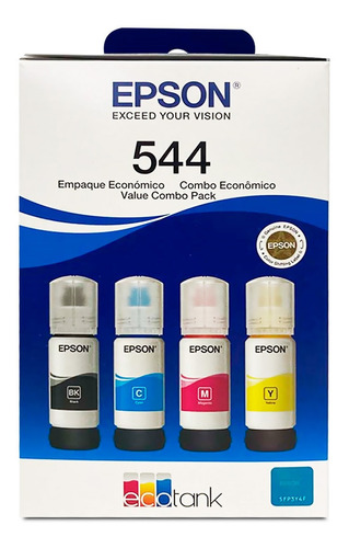 Kit 4 Tintas Epson 544 65ml Circuit Shop 