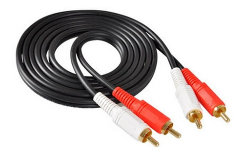 Cable De Audio Rca A Rca Sonido Stereo De 1.8 Metros Wash  