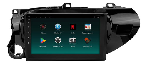 Multimidia Hilux 2017 2018 2019 2020 2021 2023 Android 14 9p