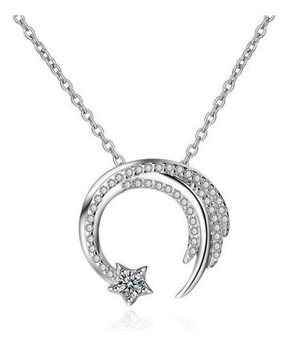 * Collar De Abeto Chino Meteor Garden Para Mujer 925
