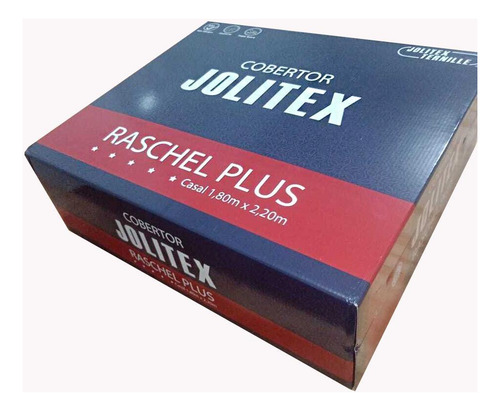 Cobertor Casal Raschel Jolitex Plus 1,80 X 2,20m Polka