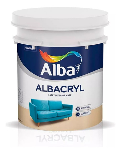 Albacryl X 4 Lts Latex Interior - Kromacolor