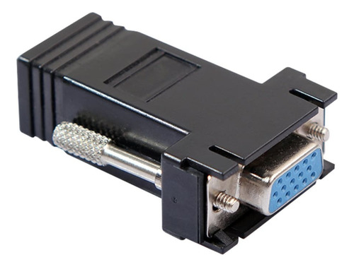 Adaptador Conector Convertidor Vga Macho A Rj45 Hembra Señal