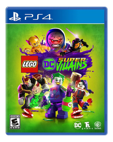 Juego Ps4 Lego Dc Super Villains Físico Electropc