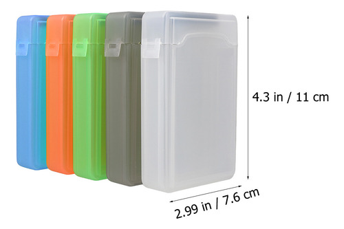 Funda Protectora De Disco Duro Travel Case, 5 Unidades