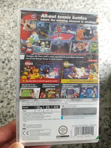 Mario Tennis Aces Nintendo Switch Nuevo Sellado Envio Gratis