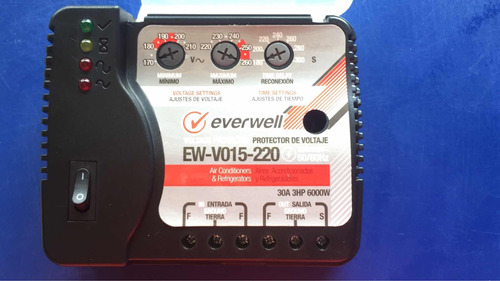 Protector Voltaje Everwell 220v