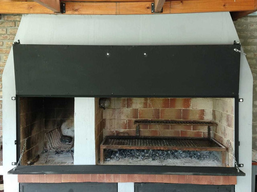 Tapa Para Parrilla Con Mesada En 2 Partes A Medida