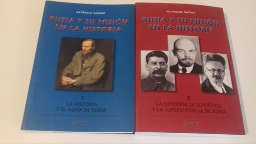 Rusia Y Su Misión En La Historia P. Alfredo Sáenz 2 Tomos