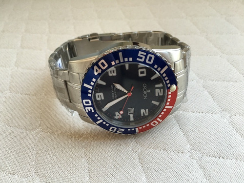 Relógio Croton Blue Wave Dial 300m Promoção
