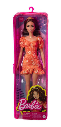 Barbie Muñeca Modelo Fashionista N° 182