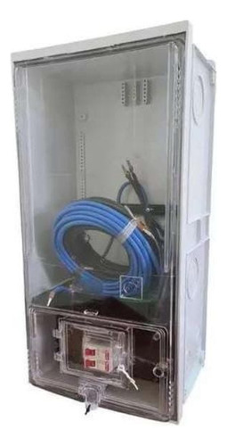 Caixa De Luz 1 Medidor Enel Lateral + Poste 90 Dan