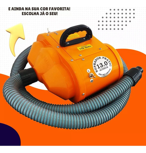 Soprador Pet 2.800 Watts 2 Motores - C/ Mangueira 2 Metros