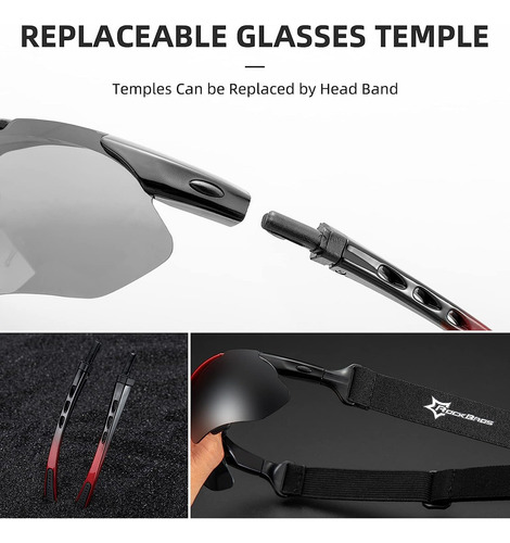 X Gafas Sol Deportivas Polarizadas Protección Uv Gafa