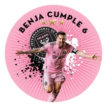 Comprar Banner Circular Inter Miami Messi Para Imprimir