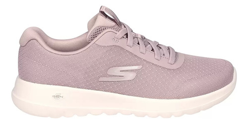 Tenis Skechers Original Mujer Memory Foam Confort Rosa