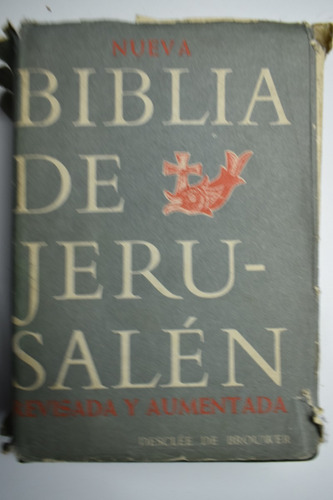  Biblia De Jerusalén Desclée De Brouwer            C183