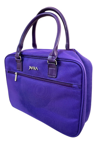 Bolsa Neceser Morado Jafra Para Mujer