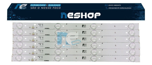 Kit Barras Led Neshop P/ Tv Dl4053 40l2500 40l1500 *35021107