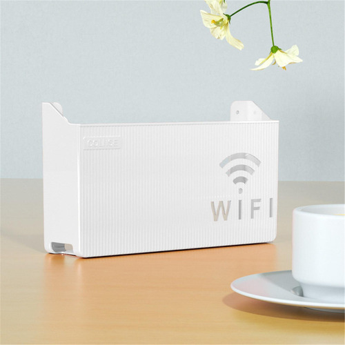 Soporte De Pared Para Enrutador Wifi Caja De Almacenamiento