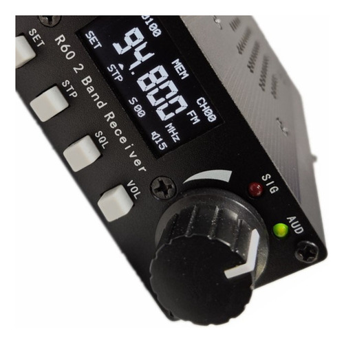 Radio De Aviación Diy R60 Fm 88-108 Mhz Air Band 118-136 Mhz