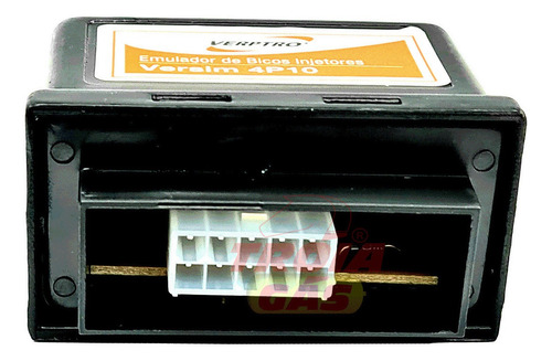 Imagem 3 de 6 de Emulador 4 Bicos Com Chicote Conectores Verptro Versim 4 Gnv