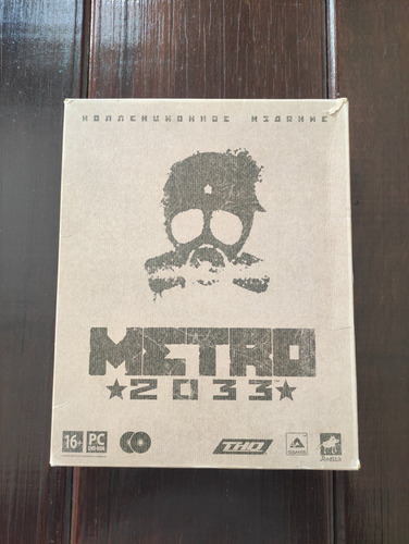 Metro 2033 Big Box Pc Versão Russa Raridade (Usado)
