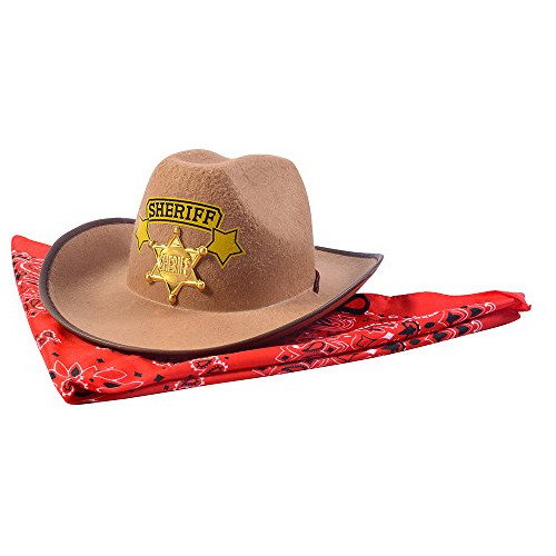 Divertidos Sombreros De Fiesta, Disfraz De Sheriff, Con Insi
