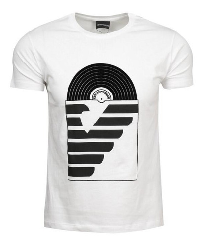 Camiseta Ea Blanca Music Edition Exclusiva Importada 