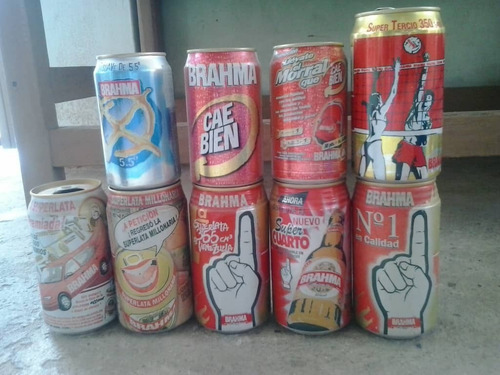 Imagen 5 de 10 de Latas De Cervezas, Refresco Y Bebidas De Coleccion
