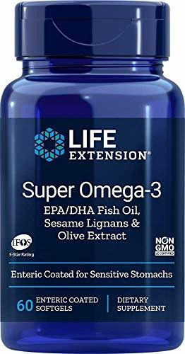 Imagen 1 de 6 de Life Extension Super Omega-3 (aceite De Pescado) Epa / Dha C