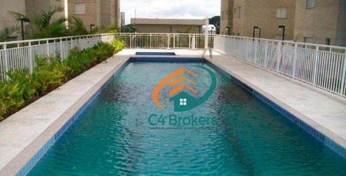Apartamento Com 2 Dormitórios À Venda, 53 M² Por R$ 295.000,00 - Parque Cecap - Guarulhos/sp - Ap1861