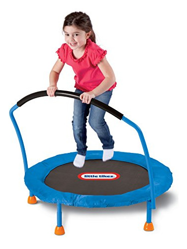 Trampolin Cama Elastica Para Niños Con Barra De Seguridad