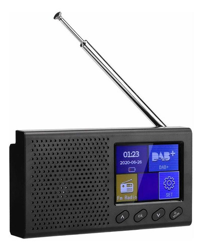 Mini Radio Bluetooth Portatil Fm Duradera Dab Digital Musica