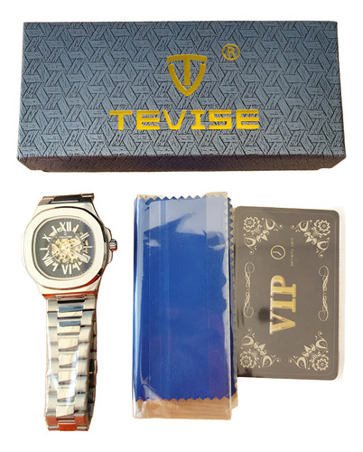 Reloj Tevise Mecánico De Lujo Para Hombre, Automático