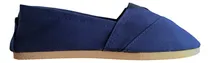 Comprar Alpargatas De Lona Suela De Goma Talle 42 Hombre \u002F Azul