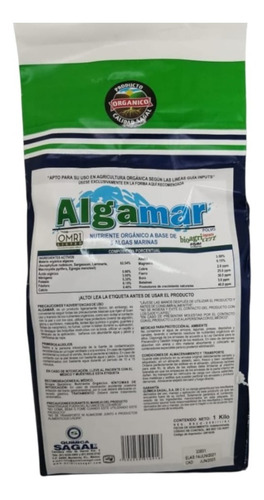 Algamar Fertilizante Organico Extracto De Algas Marinas 1 Kg